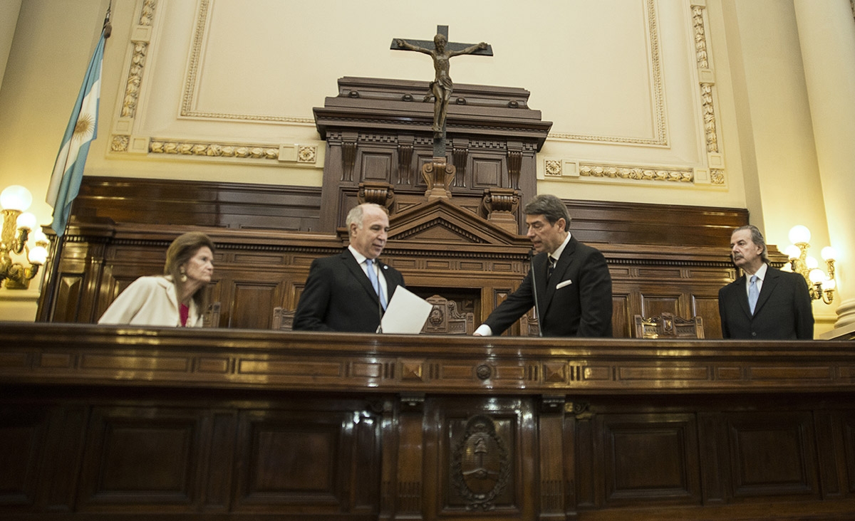 La Corte Suprema tomó juramento a Horacio Rosatti como ministro del tribunal