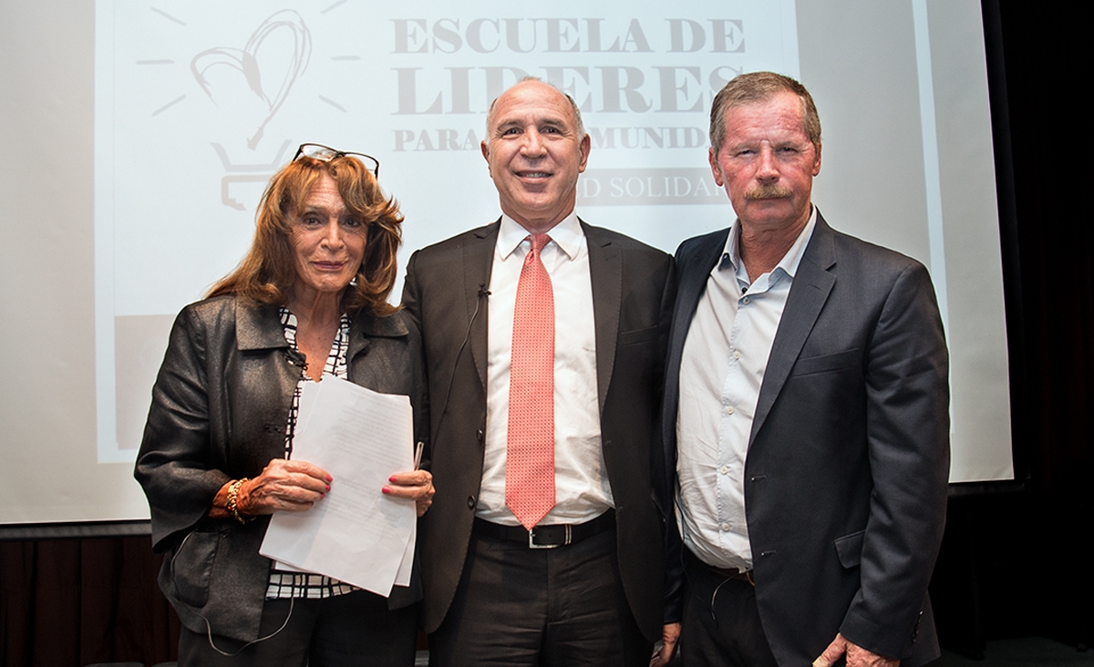 Lorenzetti participó del ciclo “Escuela de Líderes para la Comunidad”, organizado por Red Solidaria