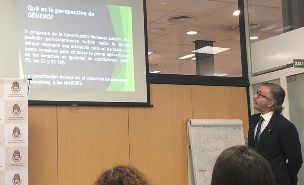 Se realizó una jornada sobre perspectiva constitucional igualitaria de género en la Justicia